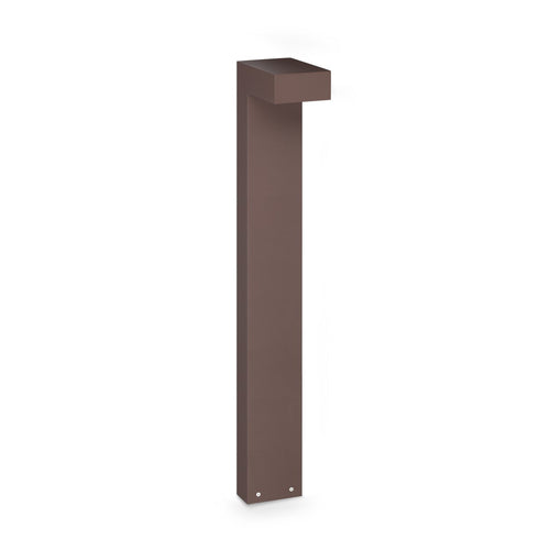 Ideal Lux SIRIO 80 cm buitenpaal, koffiekleur, 1x LED 1100lm 3000K IP65