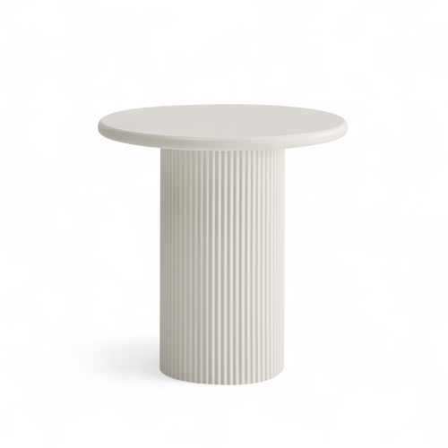 Furnhouse salontafel set Wave - Crème wit - Ø 50/130 cm