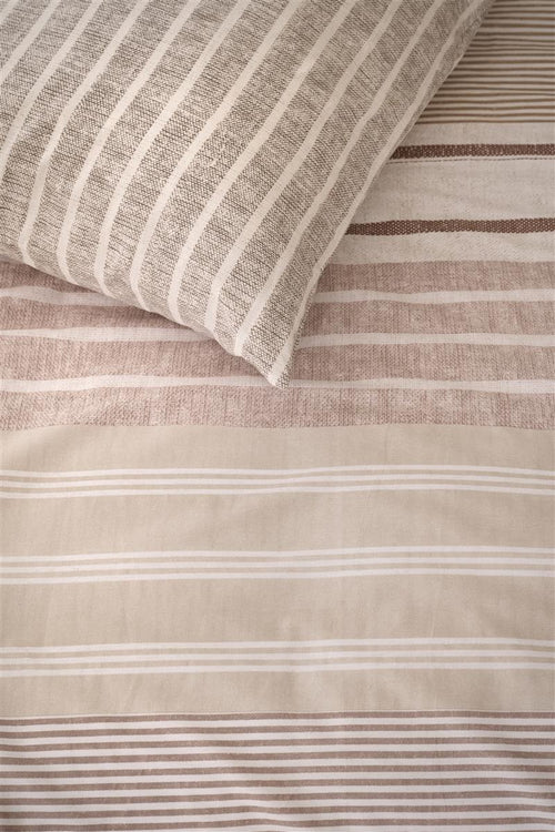 Ariadne at Home dekbedovertrek France - 200x200/220 cm - nude - vtwonen shop