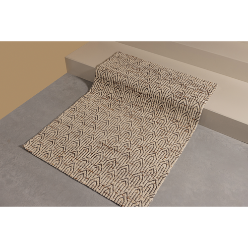 WOOOD vloerkleed Joslin - Wol - Naturel Melange - 170x240 cm - vtwonen shop