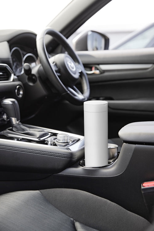 Yamazaki Tissuebox Rond - Tower - Wit