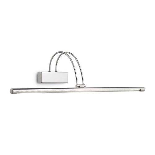 Ideal Lux Bow - Grote LED wandlamp chroom