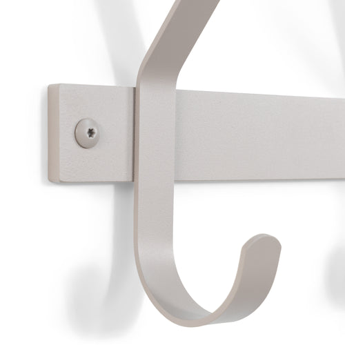 Spinder Design kapstok Dexter 5 - Silky Taupe - 5 haken - vtwonen shop