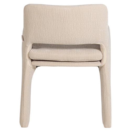 vtwonen eetkamerstoel Bigfoot - Chenille - Zand - 78x57x56