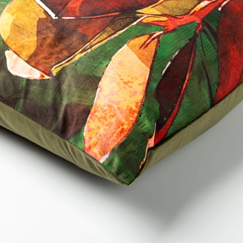 AKIMA - kussenhoes 40x60 cm - bladmotief - Forest Elf - multicolour