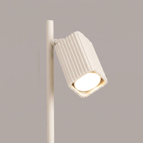 Sollux Lighting Tafellamp RAYO beige - 14,5x14,5x43cm