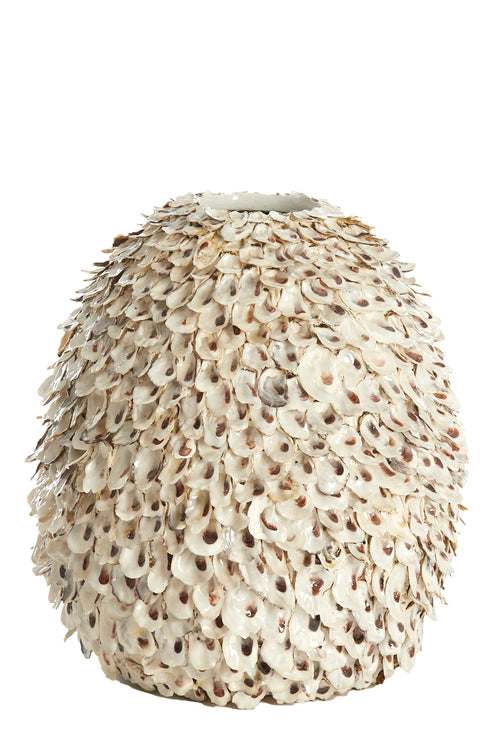 Light & Living vaas UBATE - Ø33x35cm - bruin - vtwonen shop