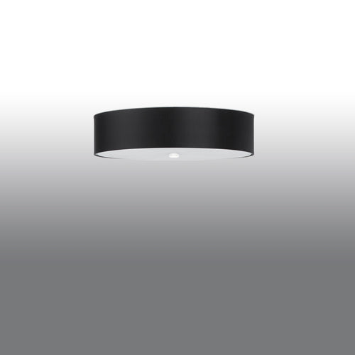 Sollux Lighting Plafondlamp SKALA 50 zwart - 50x50x16cm