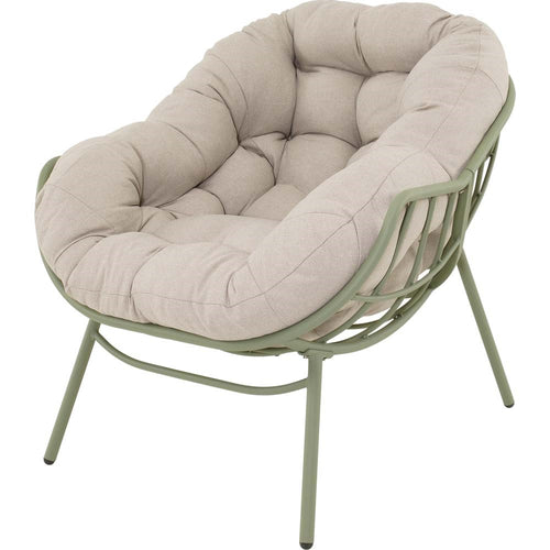 Lesli Living bistrostoel Cozy - beige - 97x101x93cm