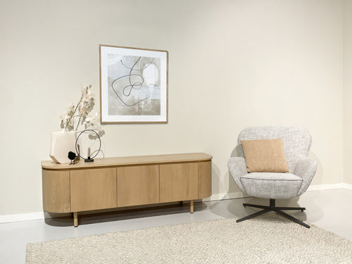 Livingfurn tv-meubel Tobago - bruin - 43x170x56
