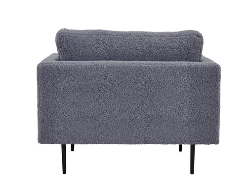 BRAM Fauteuil Renzo - Grijs Teddy