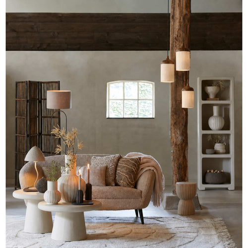 Light & Living hanglamp Danialo - bruin - Ø35cm