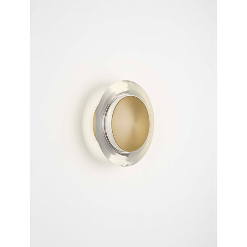 Nova Luce AIRIDA Geïntegreerde LED-wandlamp, messing goud, LED 8W 713lm 3000K