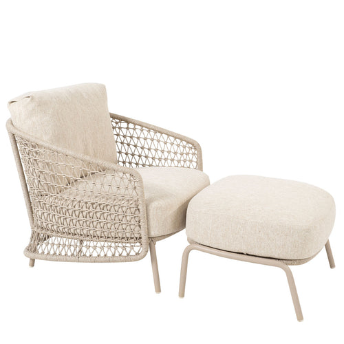 4 Seasons voetenbank Puccini latte kleurig - vtwonen shop