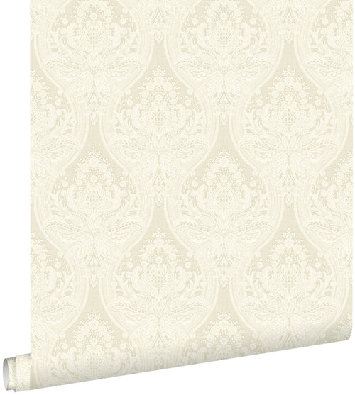 ESTAhome behang barokprint crème beige - 53 cm x 10.05 m - 127605