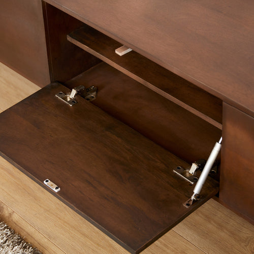 Starfurn  tv meubel Vision - bruin - 30x120x35cm - vtwonen shop