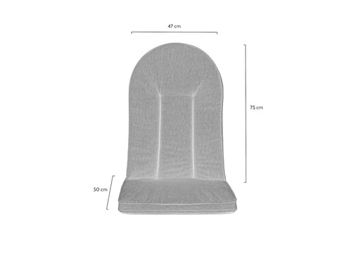 MaximaVida tuinkussen Rocho voor Adirondack tuinstoel  - waterafstotend - vtwonen shop