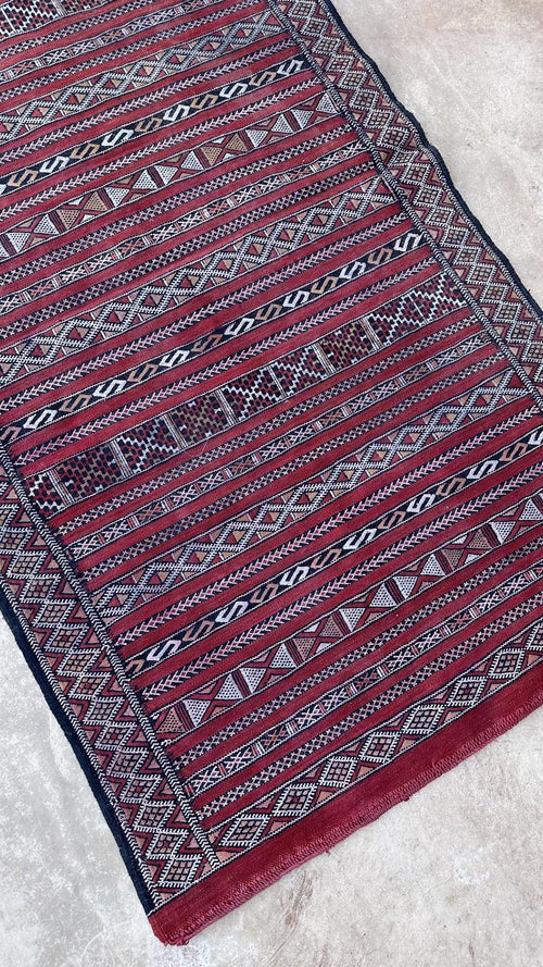 AFK Living vloerkleed Berber - handgemaakt - Wol - 88 x 167 cm