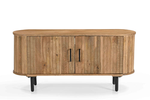 Giga Meubel Tv-Meubel Merel - Mangohout/Metaal - Bruin - 120cm - vtwonen shop