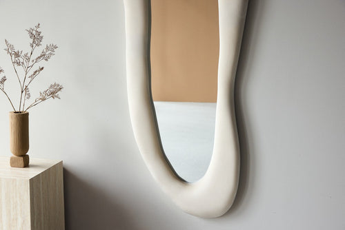 Rebellenclub Spiegel Nomi - 185 x 66 cm - Beige - vtwonen shop