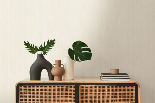 A.S. Création behang effen crème en goud - 53 cm x 10.05 m - AS-388197 - vtwonen shop