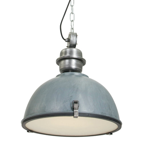 Steinhauer hanglamp industrieel - 1 lichts - 42x 145 cm - grijs - vtwonen shop