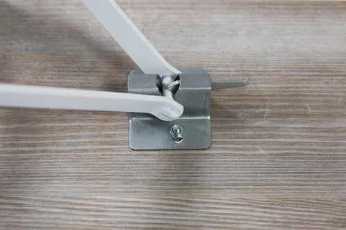 MaximaVida inklapbare picknicktafel Berlijn 200 x 70 cm whitewash - FSC hout