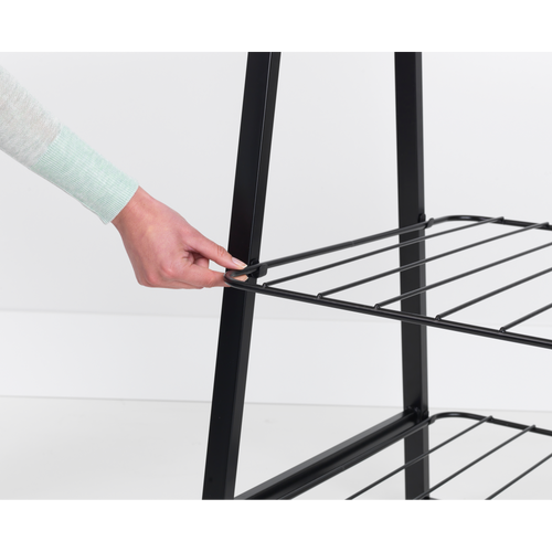 Brabantia Linn Kledingrek, Groot - Black - vtwonen shop