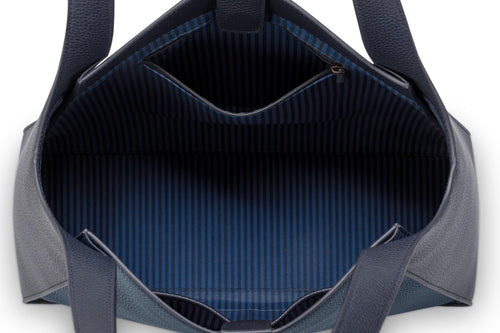 Pip Studio - Filou Schoudertas Dames - Blauw - 40x15.5x48cm - vtwonen shop