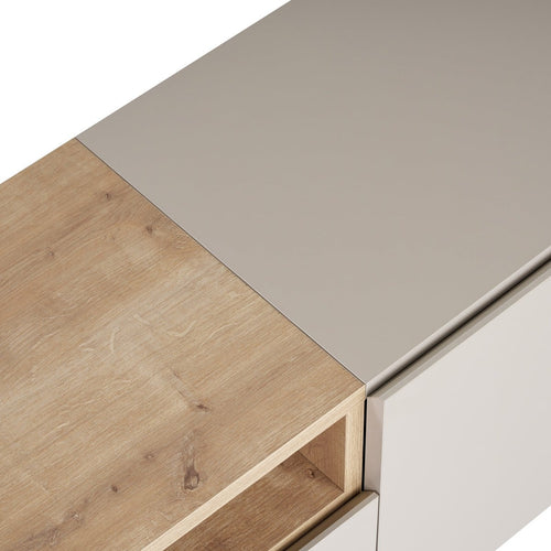 Calicosy - TV-meubel OLIVER - beige 160x35x50 cm