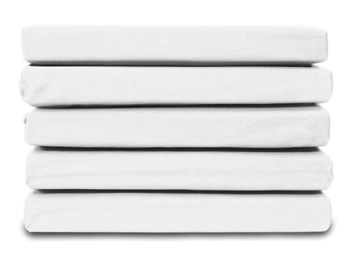 Ten Cate hoeslaken - 100% katoensatijn - 180x200 - wit