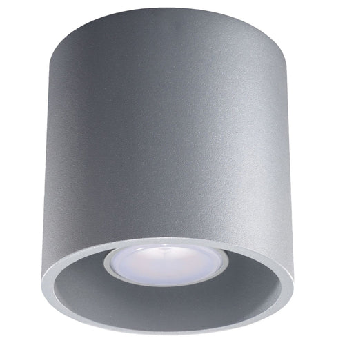 Sollux Lighting Plafondlamp ORBIS 1 grijs - 10x10x10cm