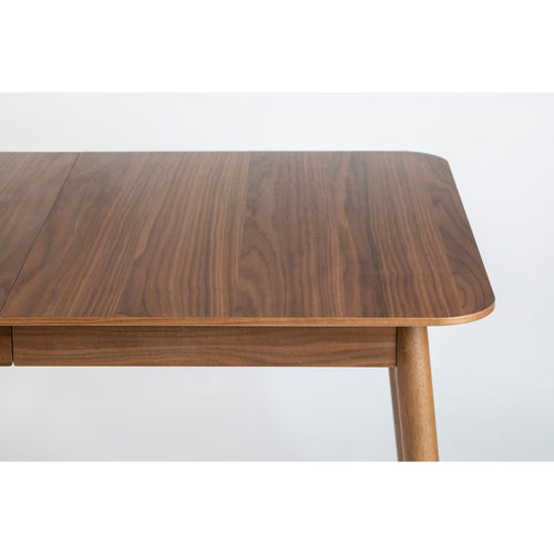 Zuiver Glimps Uitschuifbare Eettafel  120/162x80 cm Hout Walnoot - Bruin - vtwonen shop