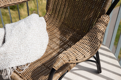 Rebellenclub Loungestoel Trab - Zwart - vtwonen shop