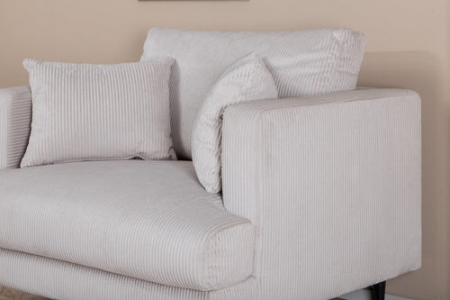 BRAM Fauteuil Matis - Beige Ribstof - vtwonen shop