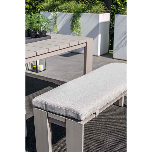 Garden Impressions sportbank Malakka taupe 115,5x43 cm - vtwonen shop