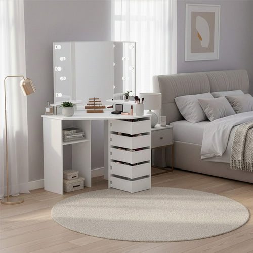 Home Deluxe kaptafel CANDICE wit