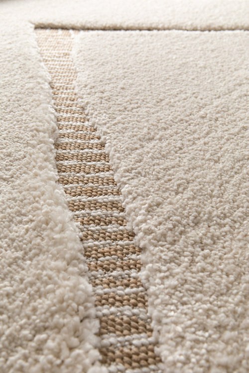 AFK Living vloerkleed  Romy - reliëfeffect - beige - 160 x 230 cm - vtwonen shop