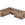 Cosmopolitan Design Panoramische hoekbank links Loretto 5-zits, flueel donkerbeige - 250x345x68cm