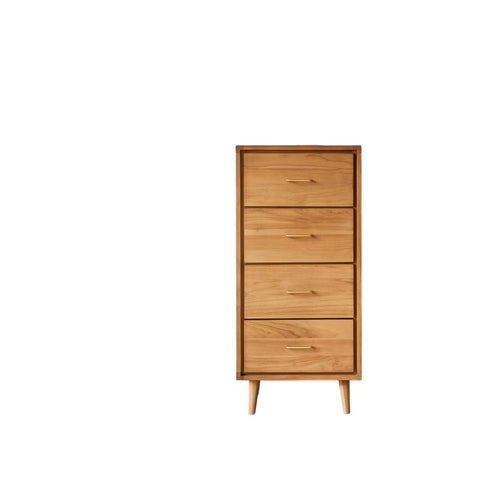 Tikamoon Kindercommode van massief teakhout - Naturel