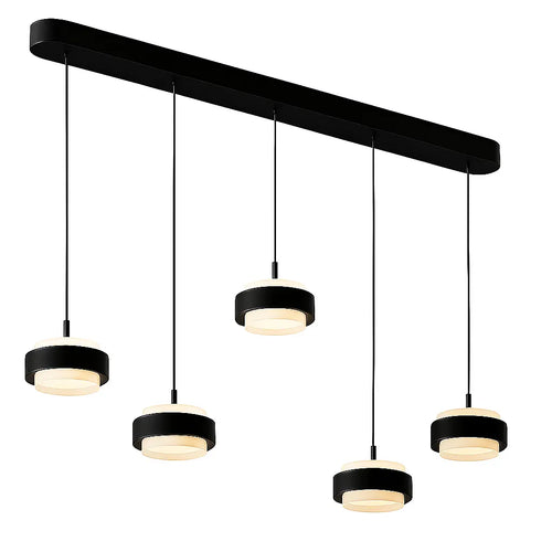 Freelight hanglamp Puleggia - 5 lichts - 120  x 150   cm - beige
