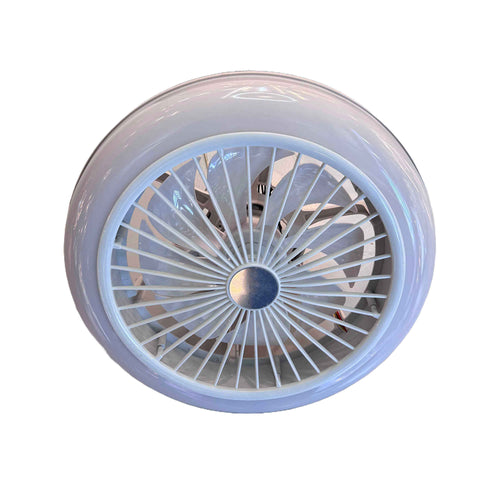 CristalRecord plafondventilator Iris - 1 lichts - 44  x 21   cm - wit - vtwonen shop