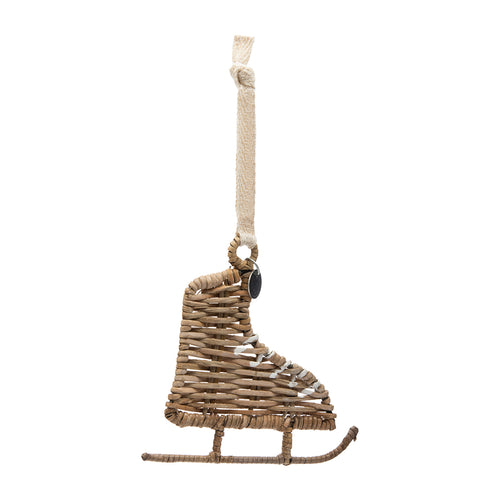 Rivièra Maison Rustic Rattan Skate Ornament - Rattan Pitriet - Naturel - vtwonen shop