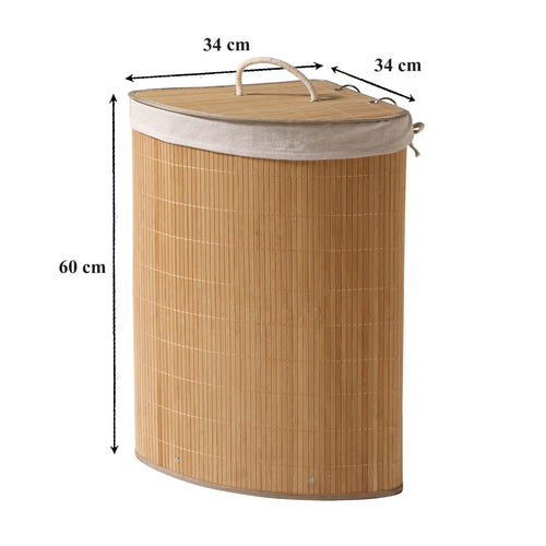 Calicosy - Wasmand - Licht hout - 35x35x60 cm