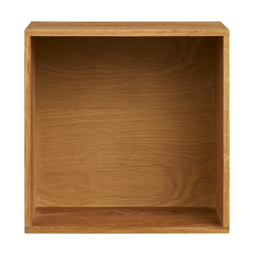 Artichok Abigail Eikenhouten Open Wandkast - 30 x 30 cm - vtwonen shop