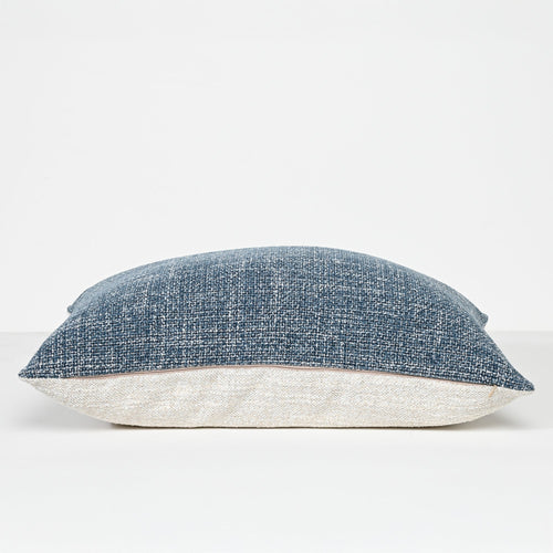 Darcy & Duke sierkussen Ocean Texture - Blauw - 40x60cm