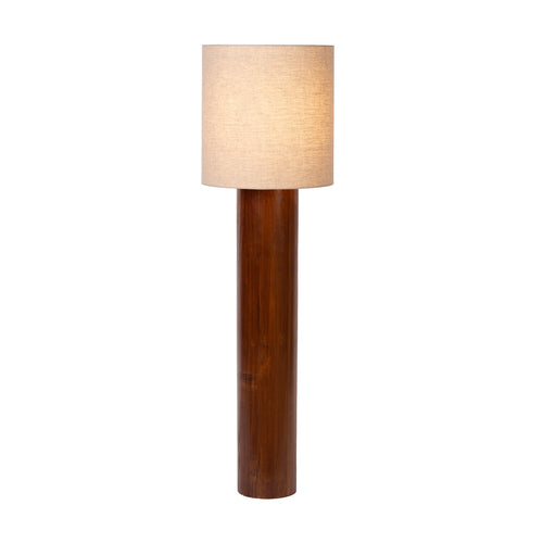 Atmooz vloerlamp Flores XL - beige - Ø 38 x H 135 cm - E27