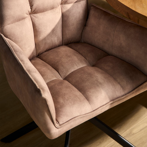 Starfurn  eetkamerstoel Dani - beige - 58x67x64cm - vtwonen shop