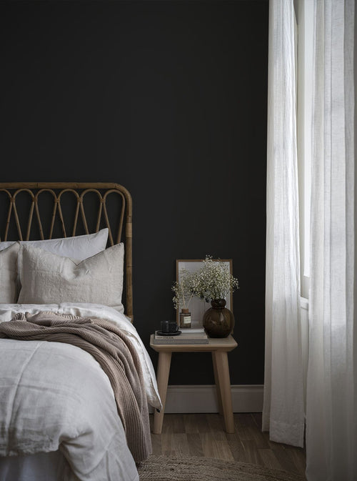 Duro Wallpaper behang effen donkergrijs - 53 cm x 10.05 m - 662204 - vtwonen shop