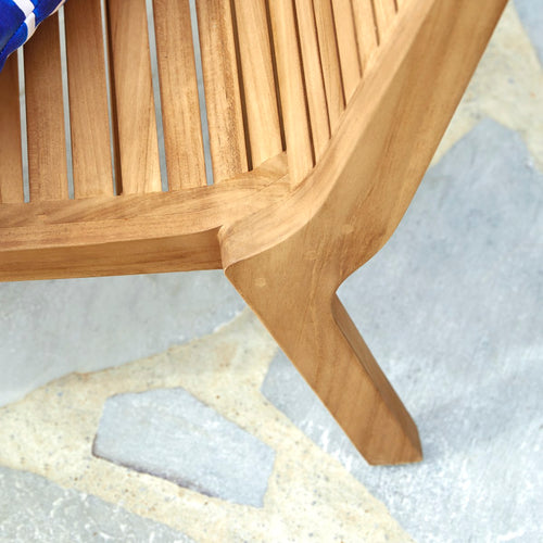 Tikamoon Teakhouten buitenfauteuil Teo - Naturel - vtwonen shop